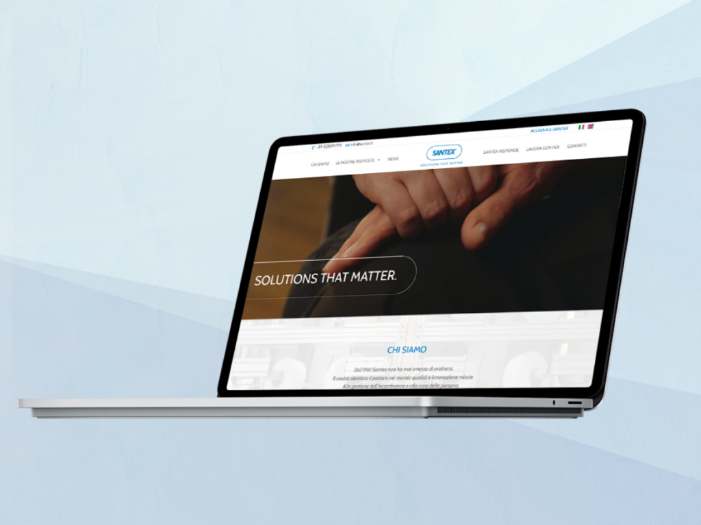 santex.it versione desktop