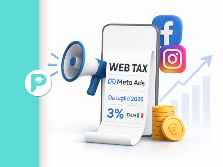 Web tax su Meta Ads da luglio 2026